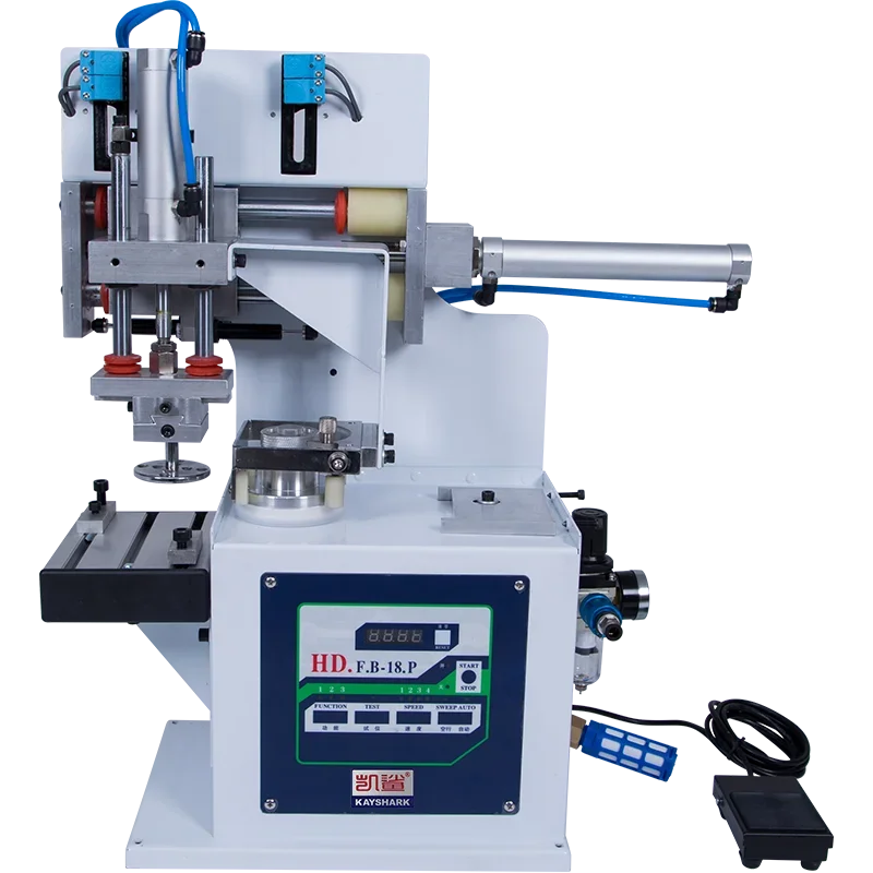 

100X250mm Pneumatic Pad Printing Machine Oil Cup Digital Production Date LOGO Icon Printing Machine Mask Printing Machine