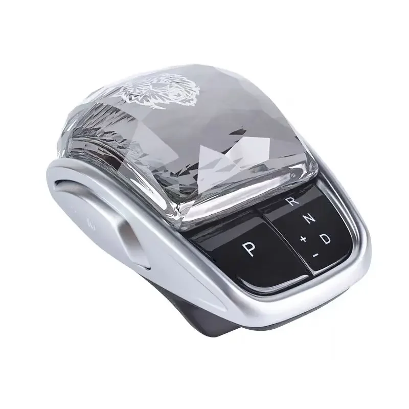 مقبض ناقل الحركة لشيري تيجو 8 برو 202 2023 أريزو 5 plus 8 أومودا LED كريستال ملحقات السيارة رافعة تحول مقبض رئيس قضيب التروس