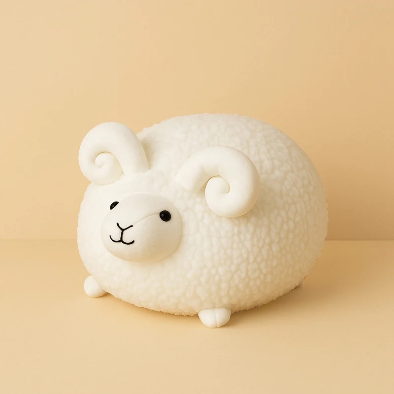 新しい 30 センチメートルぽっちゃり羊ぬいぐるみぬいぐるみソフトスロー枕快適な抱きしめられる人形誕生日プレゼント
