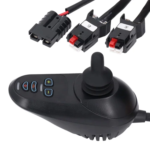 Imagen 2 del producto Controlador de palanca de mando de silla de ruedas eléctrica Universal Control inteligente controlador de silla de ruedas eléctrica DC24V para reemplazo