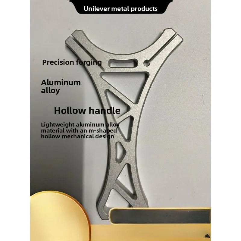 High-quality aluminum alloy handle, exquisite craftsmanship, guaranteed quality, lightweight and durable, exceptional toughness.