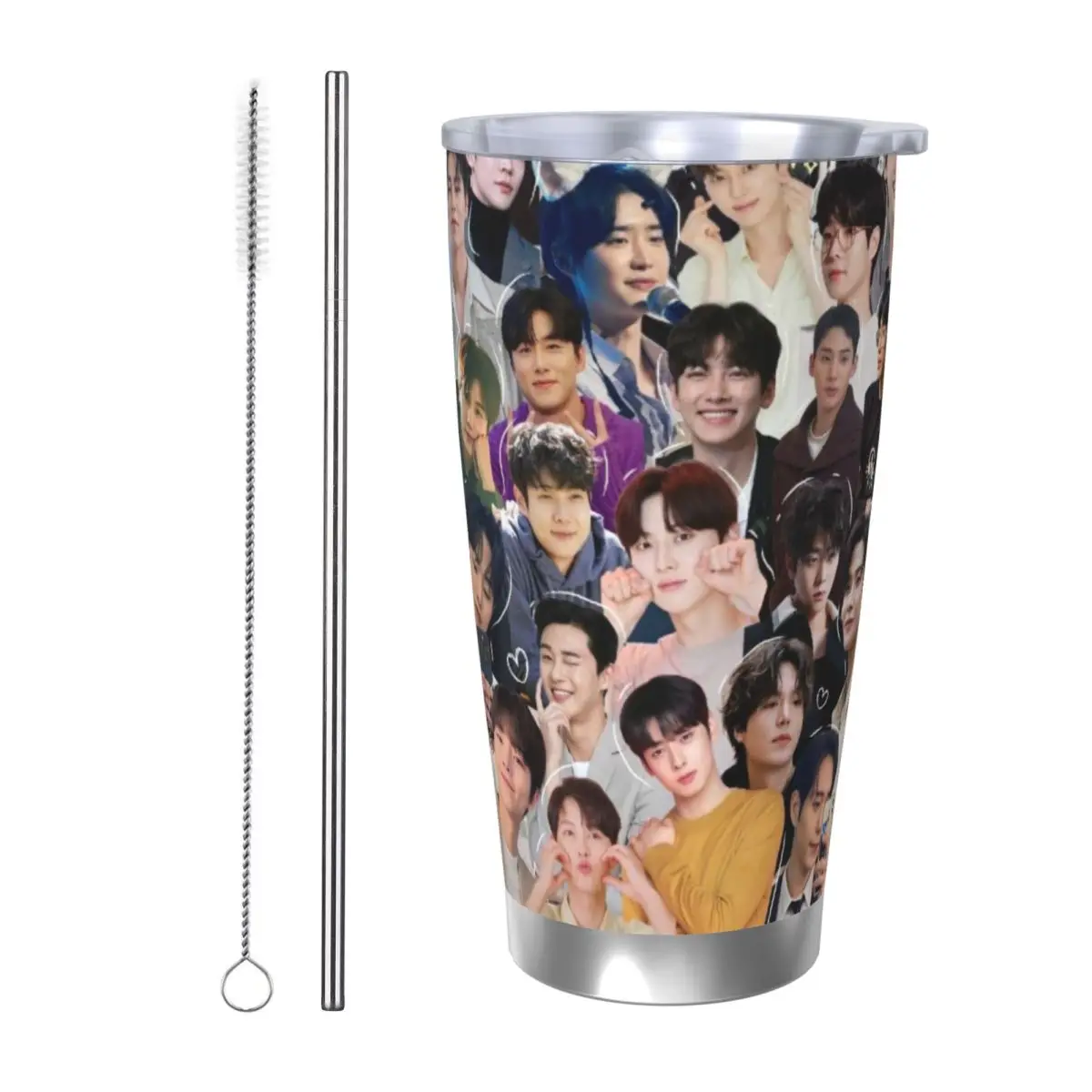 Hwang In Yeop 20oz Stainless Steel Insulated Thermal Coffee Car Cup Cold Hot Mugs Vacuum Flask