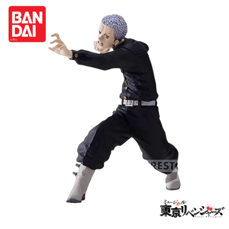 Instock Original Bandai Tokyo Revengers San Gu Long Anime Merchandise Action Figure 100%genuine Figurine Ornaments Holiday Gifts