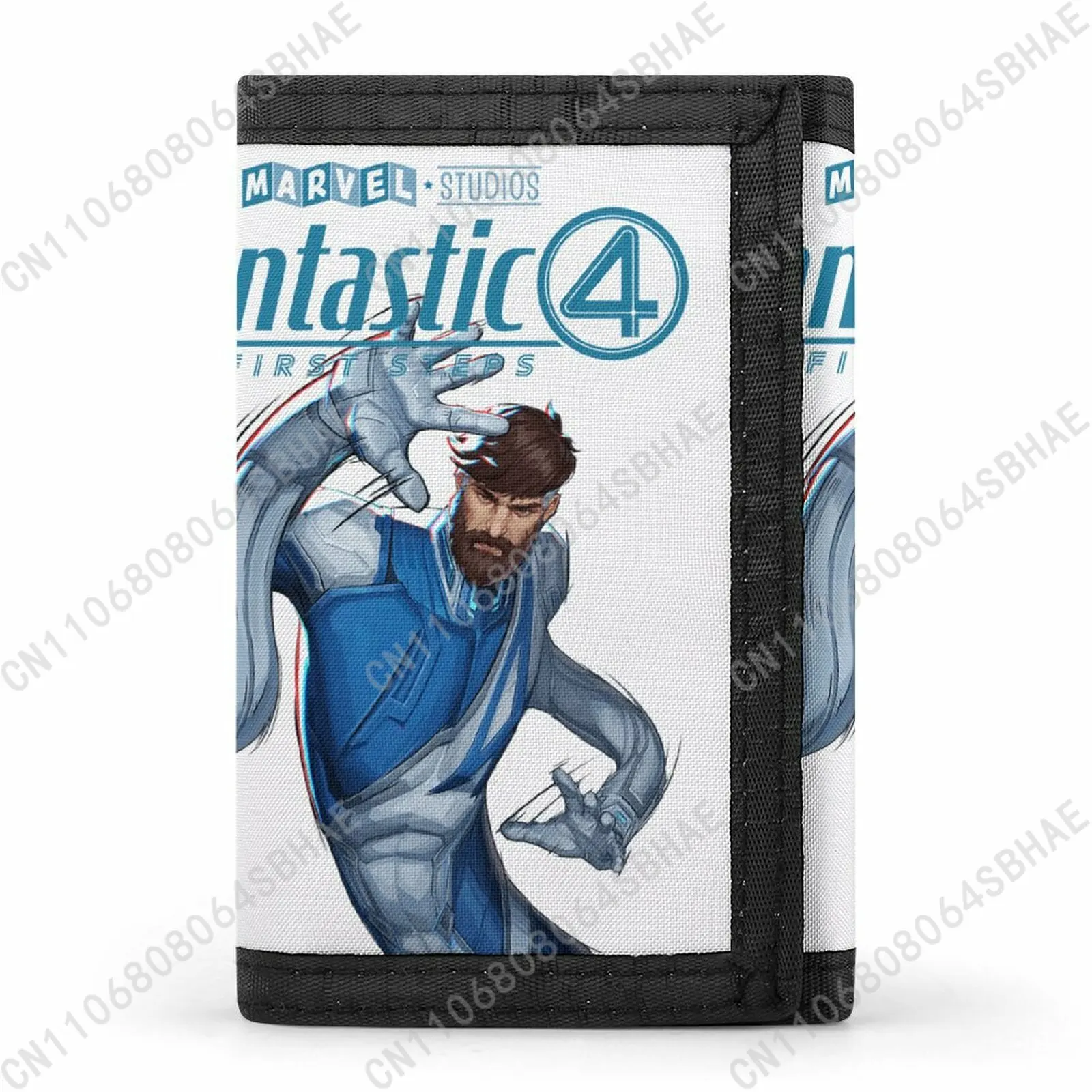 

Marvel Mister Fantastic Tri Fold Wallet Teenage Girls Boys Slim 3 Fold Card Personalized Pattern Purse School Daily Use Cosplay