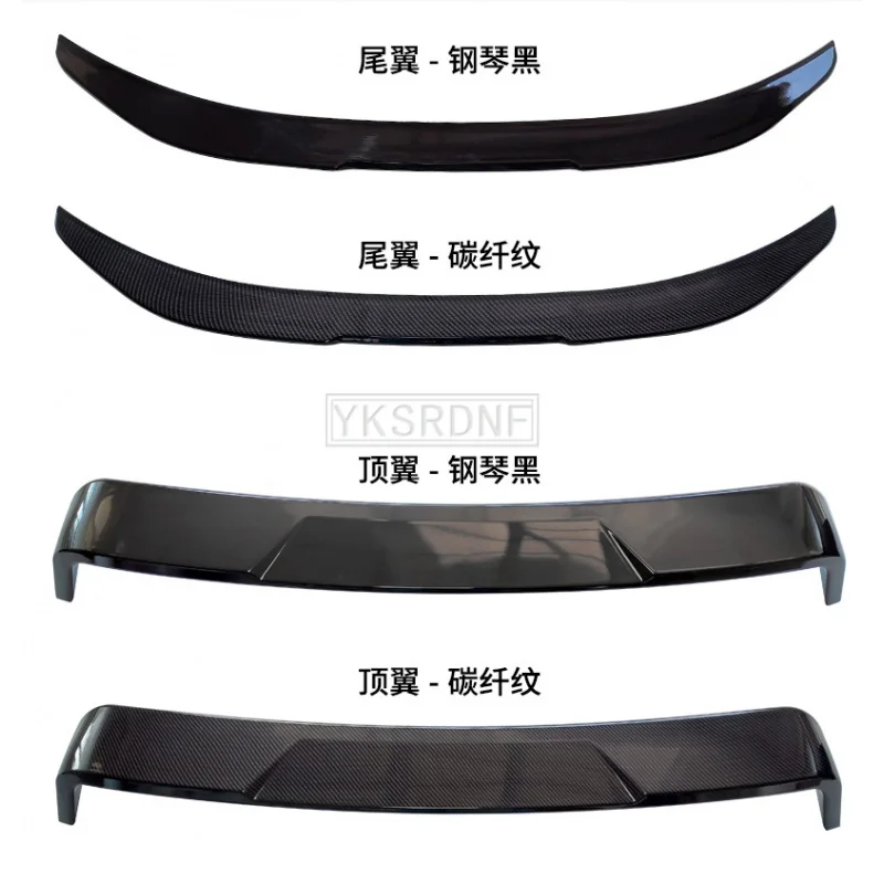 FOR NEW Toyota Corolla 2019 2020 2021 2022 High Quality REAL ABS CARBON FIBER LOOK REAR TAIL WING TRUNK LIP SPOILER