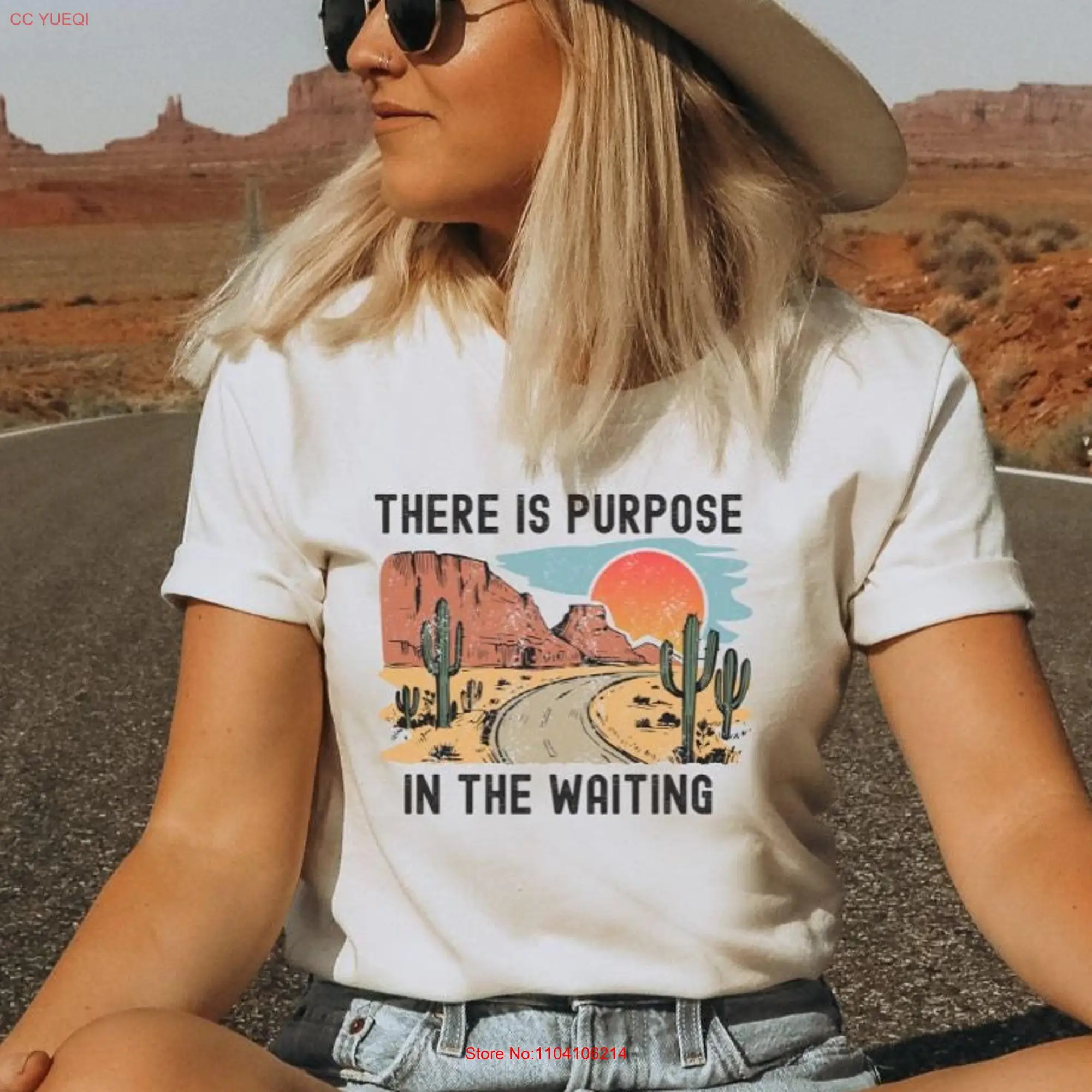 Boho Western Christian Faith T Shirt Apparel Bible Verse Women's Based Infertility long or short sleeves