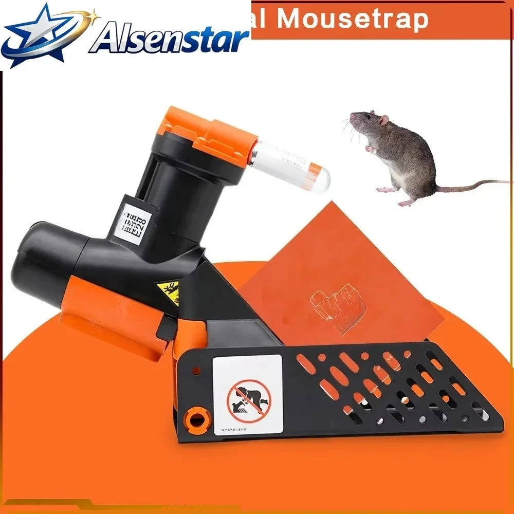 A24 CO2 Non-Toxic Rat and Mouse Trap Kit Newest Portable Easy Multi-catch Trap Machine Auto Reset Rodent Killing Machine