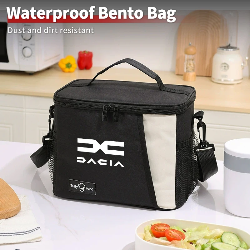

Thickened Bento Bag Large Capacity Portable Waterproof Outdoor For Dacia Duster Logan Sandero Lodgy Dokker Stepway