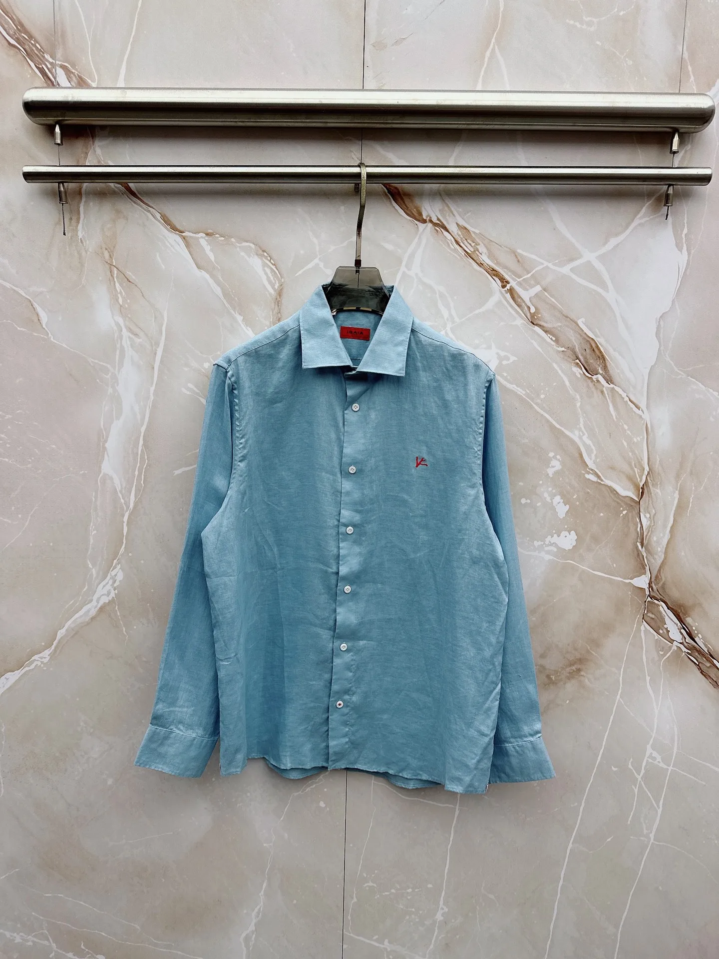 OECHSLI Shirt Linen men 2027 New Thin breathable Business Fashion comfortable long sleeves straight high quality Big size S-3XL