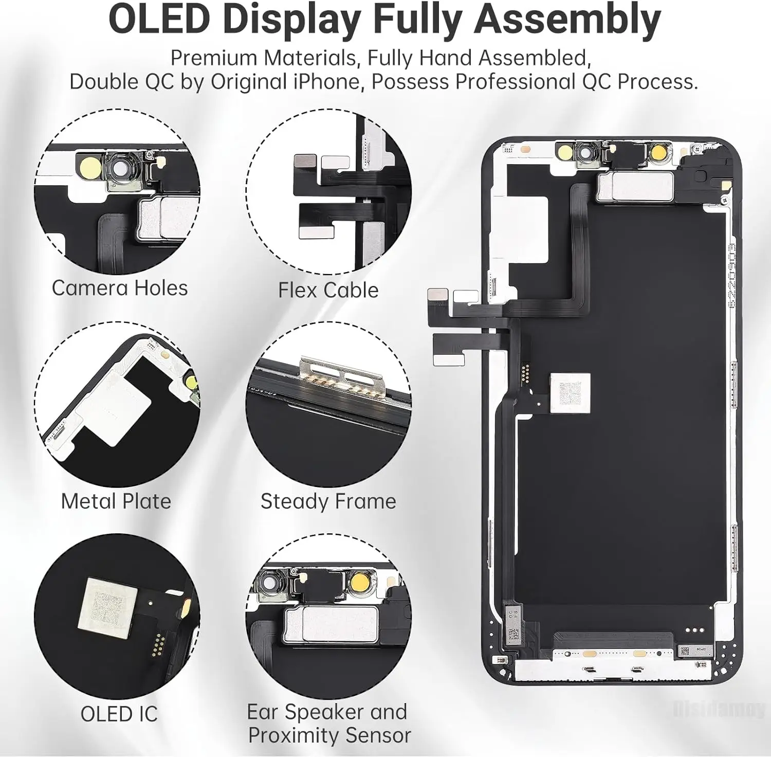 Incell Pantalla For iphone 11 Pro Display Touch Screen Digitizer Assembly For iPhone 11 Pro 11Promax LCD 3D Touch Replacement