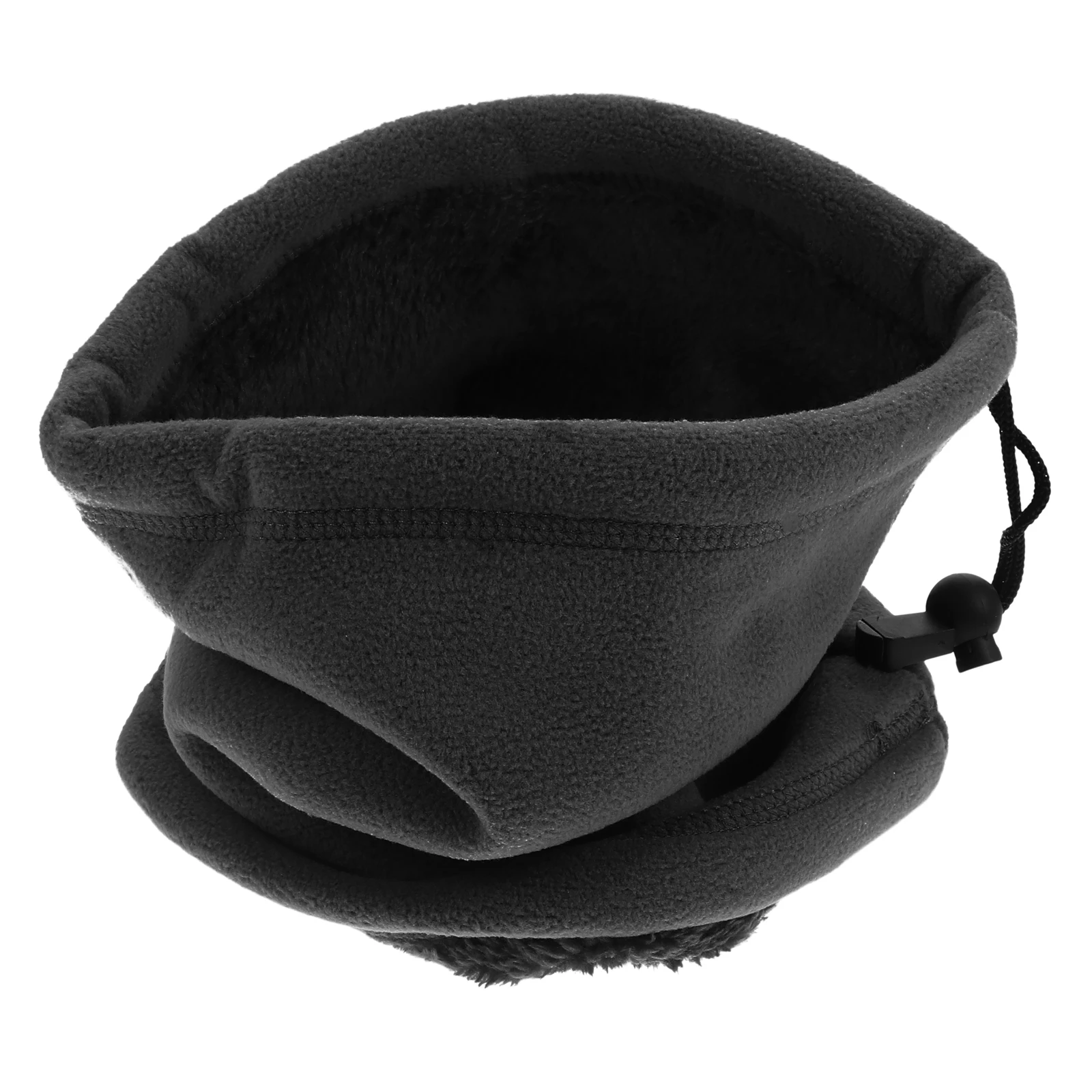 

Winter Hiking Accessory Warm Neck Protector Polyester Gaiter Scarf Outdoor Cover Simple Neck Sleeve Drawstring Fashionable