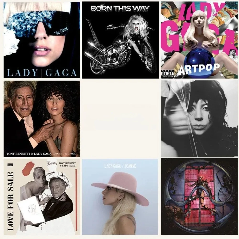 

Полная коллекция студийных альбомов Lady Gaga на CD – культовые шедевры поп-музыки, танцевальной музыки и авангарда для любителей музыки и коллекционеров.