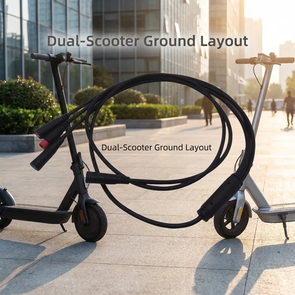 

Кабель для KIRIN G3 Pro, интегрированный кабель для электросамоката, легкая конструкция, запасная часть для электросамоката.