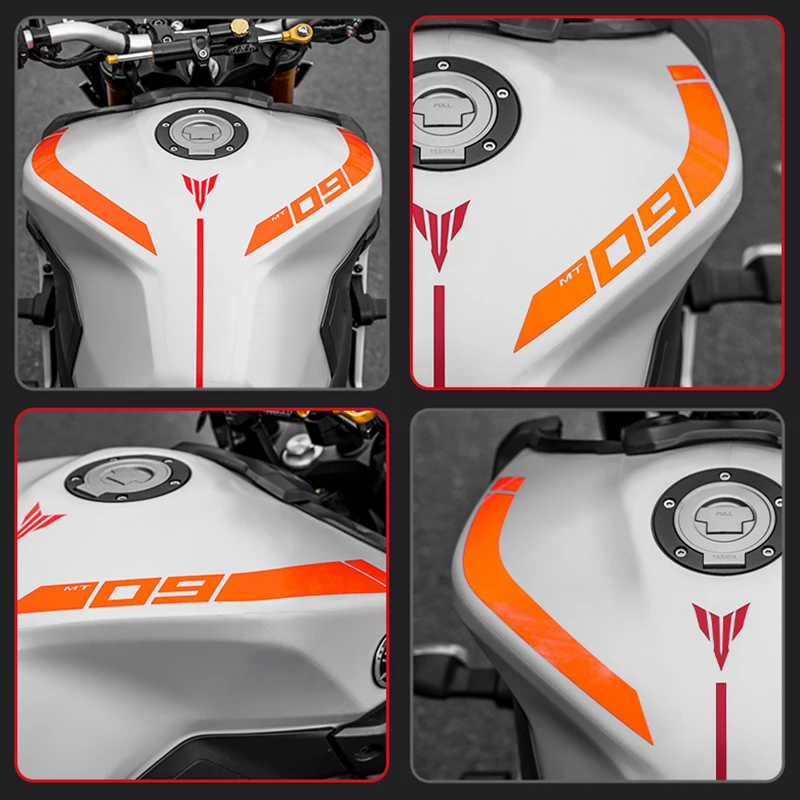 

Используется для YAMAHA MT09, наборы наклеек с рисунком линии мотоцикла, наклеенные на велосипедный топливный бак, ремонт наклеек