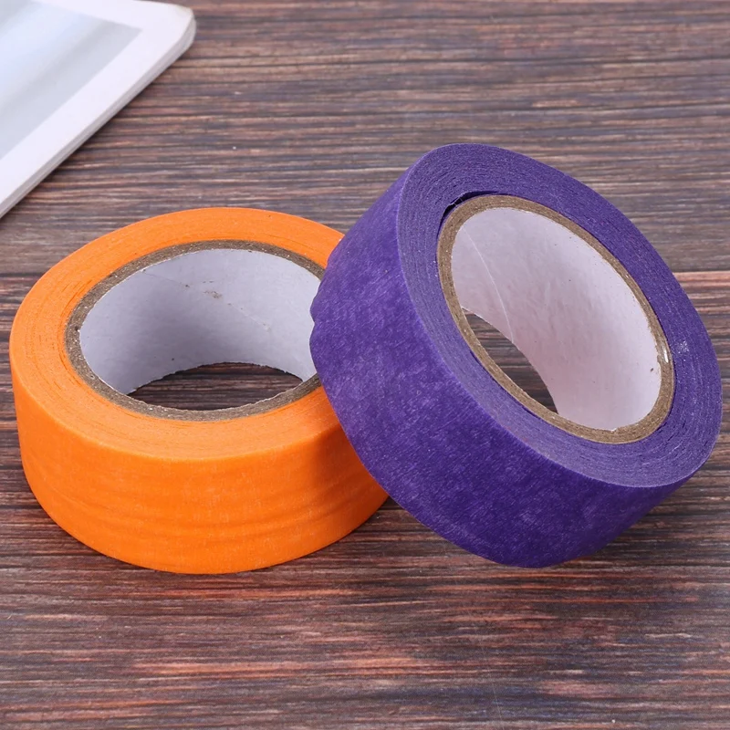 Colored Masking Tape,Colored Painters Tape For Arts And Crafts, Labeling Or Coding - 6 Different Color Rolls - Masking Tape 1 In