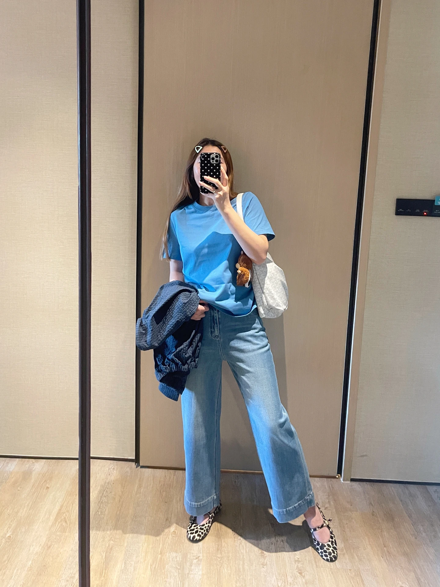 

Удобные прямые джинсы с высокой талией KOGIRL, женские модные облегающие длинные брюки, повседневные универсальные джинсы из смесового хлопка