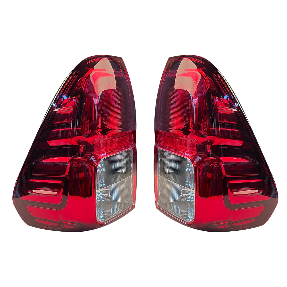 2PCS Taillight For Toyota Hilux Vigo Pickup Modified 2015 to 2020 Tail Lamp Left and Right