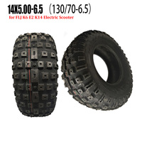 14 Inch Electric Scooter Tubeless Tire 14X5.0-6.5 130/70-6.5 for FLJ K6 E2 K14   Good Quality Replacement Parts