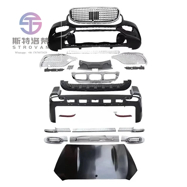

Maybach Car Upgrade Kit W446 W447 with Modification Strip Installation Lamp and Accessories for Steering Wheel Desk Decoration