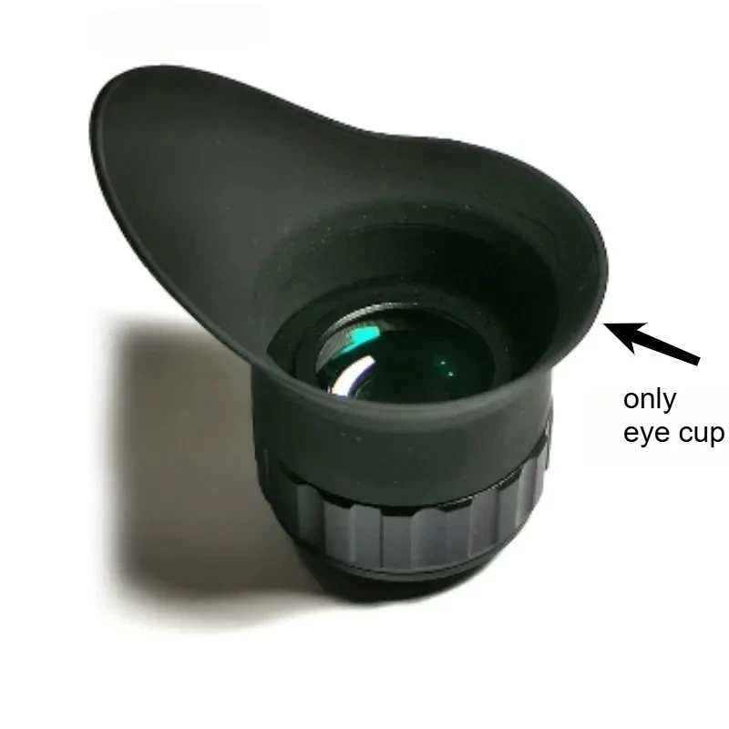 33-48mm Thermal Imaging Night Vision Scope Eye Shield Replacement Soft Eyecup Monocular Goggles Eye Guard for Tactical Telescope