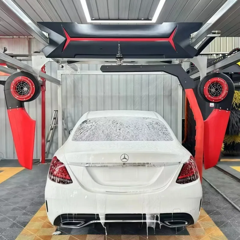 Customized 360 Touchless Automatic Touchless Car Wash Equipment Brushless Car Washing Machine For Parking Lot
