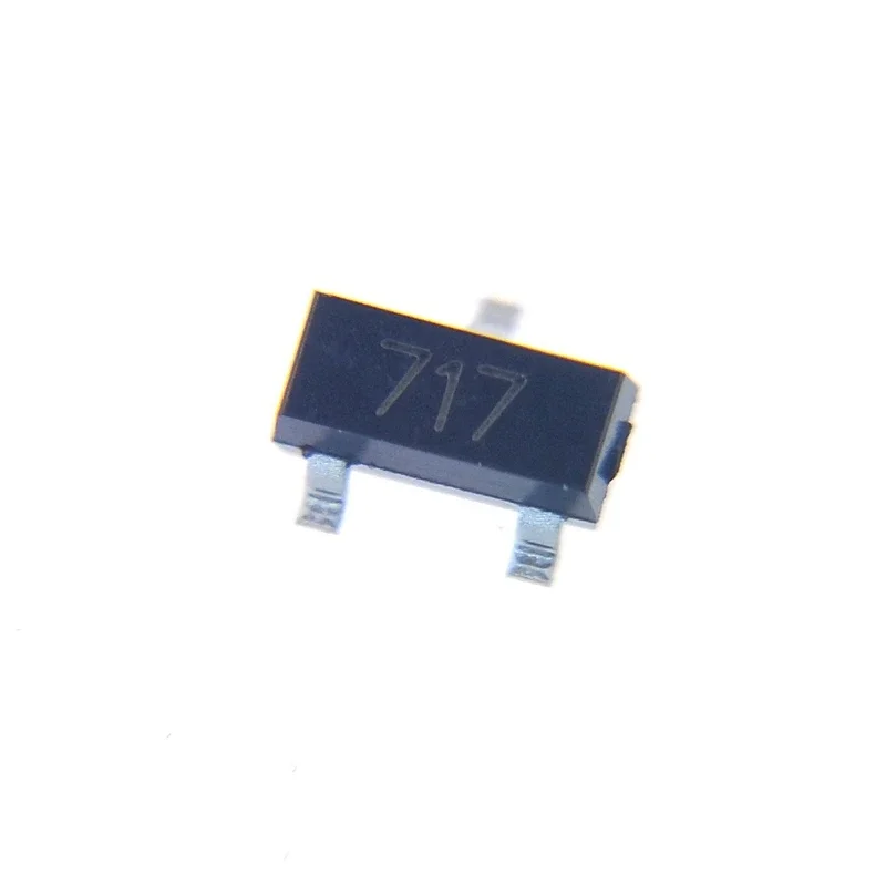 500PCS/lot Original 717 SOT-23 NPN In Stock FMMT717TA