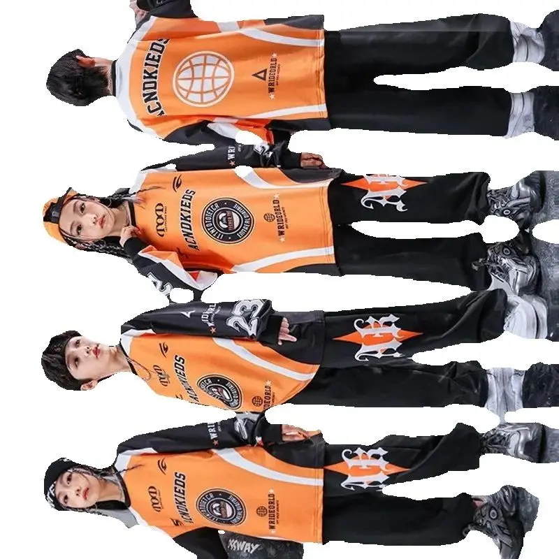 

Детские свободные рубашки, брюки в стиле хип-хоп, уличная одежда, костюмы для джазовых танцев для девочек, сценическая одежда для мальчиков, одежда для уличных танцев в стиле хип-хоп