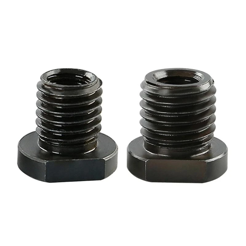 

JU64 Set of 2pcs 100Type Angles Grinders Adapter M10Female to M14 Male Thread Converter for Power Tool Steel Constructions