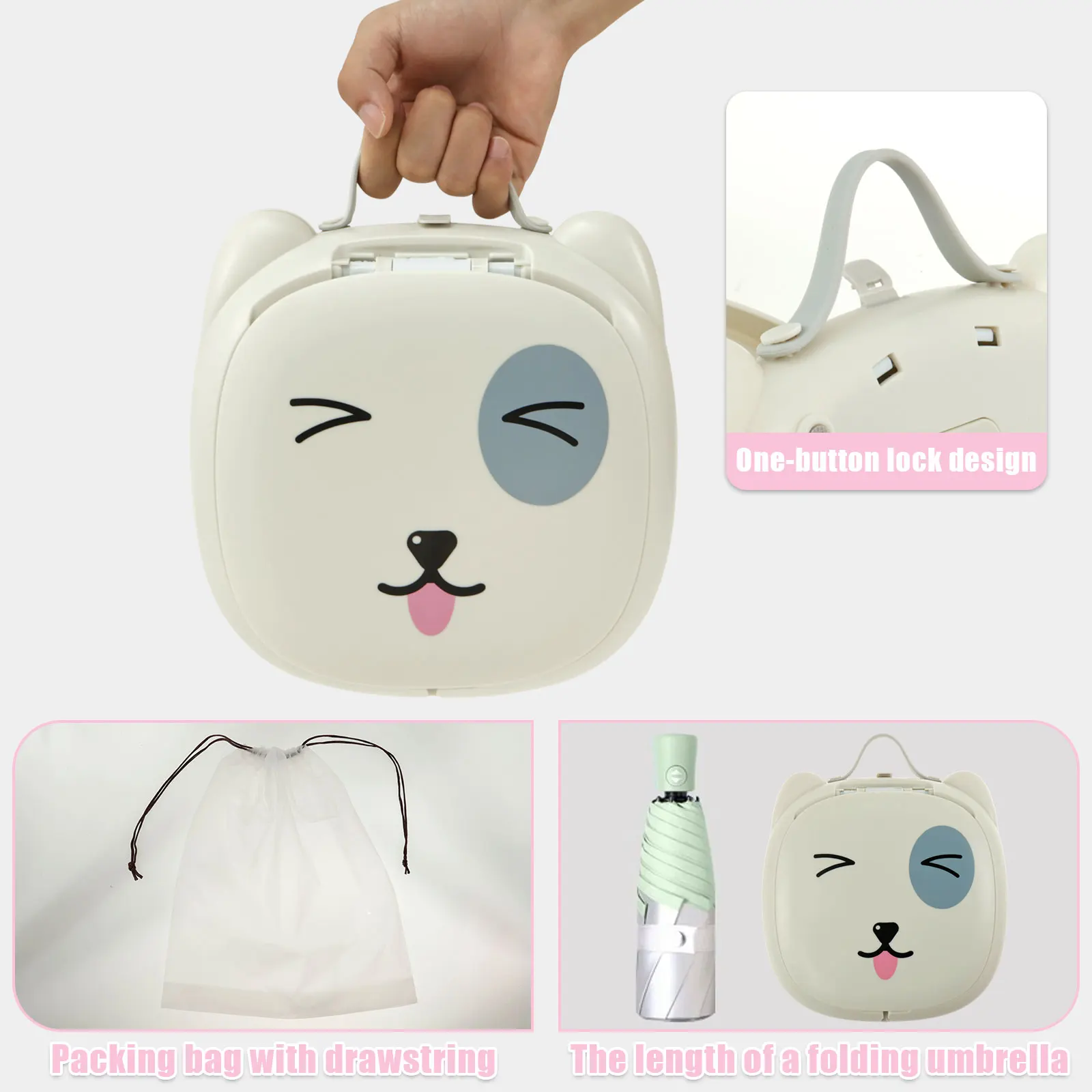 Portable Foldable Potty Baby Travel Boy WC Girl Pot Toilet Anti-slip Kids Training Pot Outdoor Camping Bathroom Baby Potty