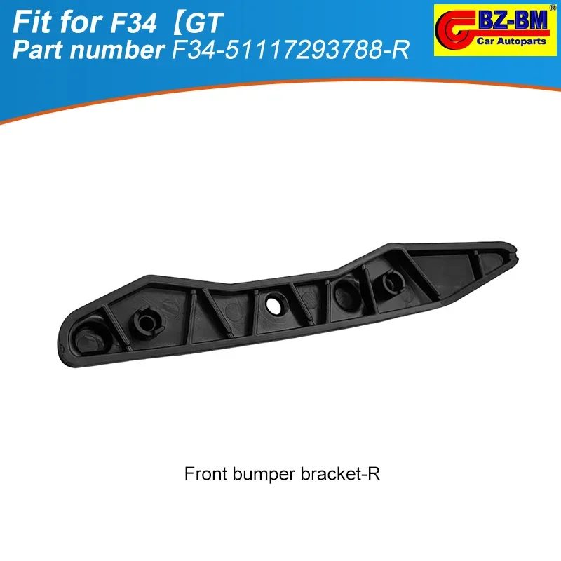 

Automobile Front Rear Bumper For Bmw 3 Gt 320i F34 51117293788 Right Upper 51117293787 51117293804Side Fender Bracket Holder