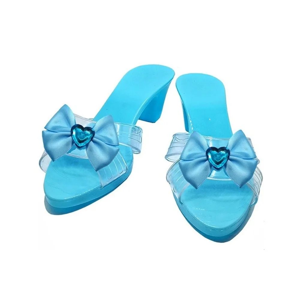 

Ролевые игры в дом, туфли принцессы с кристаллами, украшения для особых случаев, имитация макияжа, детские для сцены, маскарада