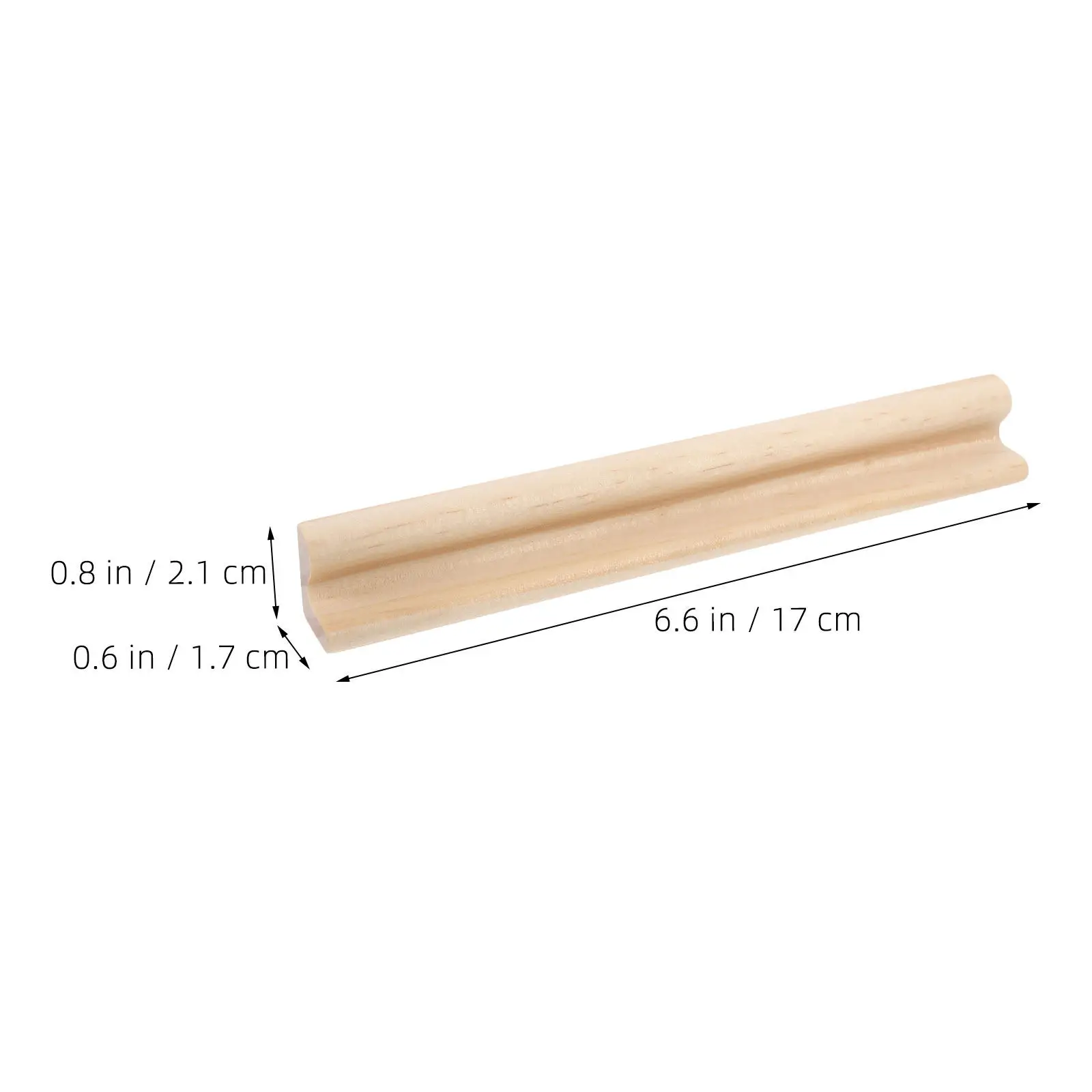 10Pcs Wooden Domino Tile Holders Tray Rack Set Natural Wood Smooth Edges for Mexican Train Dominoes Board Game Organizer view 4
