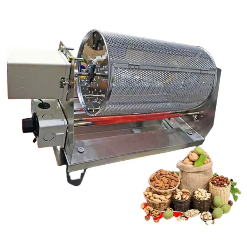 （2026）Small Multifunctional Electric Peanut Sunflower Seed Coffee Chestnut Nut Roasting Baking Machine