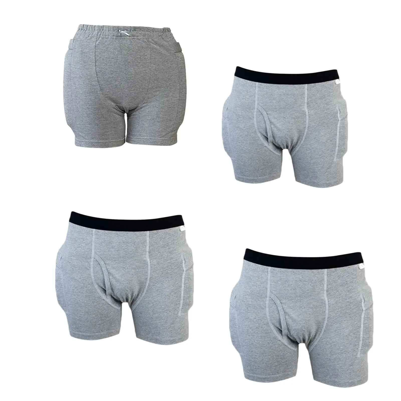 

Утепленные брюки для бедер, защитное нижнее белье для суставов бедер, губка для мужчин и женщин