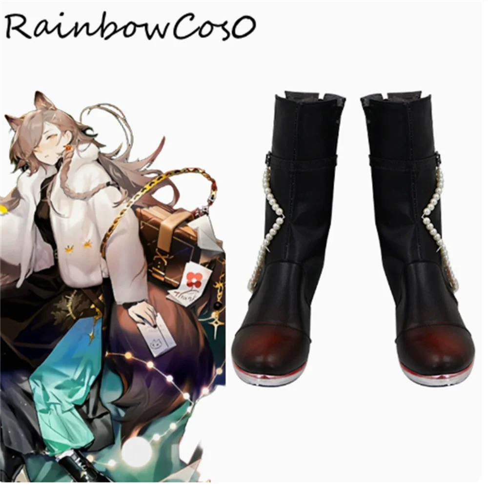 

Penance Arknights Cosplay Shoes Boots Game Anime Halloween Christmas RainbowCos0 W4550