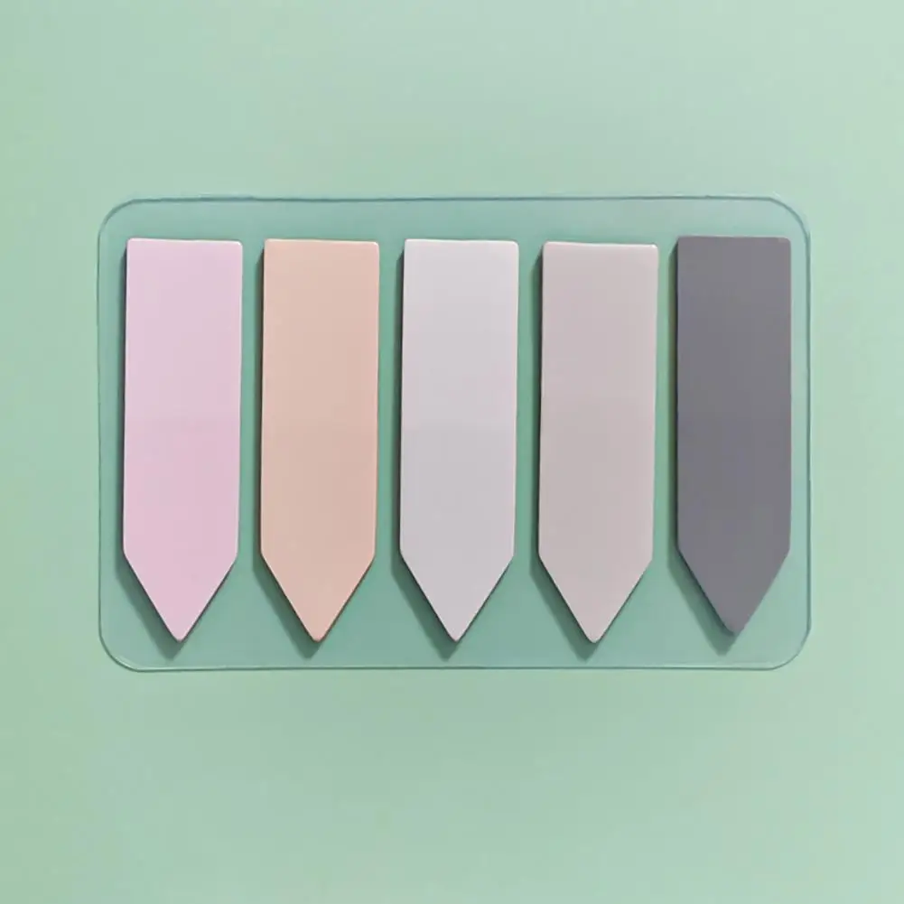 Colorful Sticky Flags Fluorescent Index Sticker Arrow Flag Tab Morandi Sticky Notes Essential Stationery Labels for Home Office
