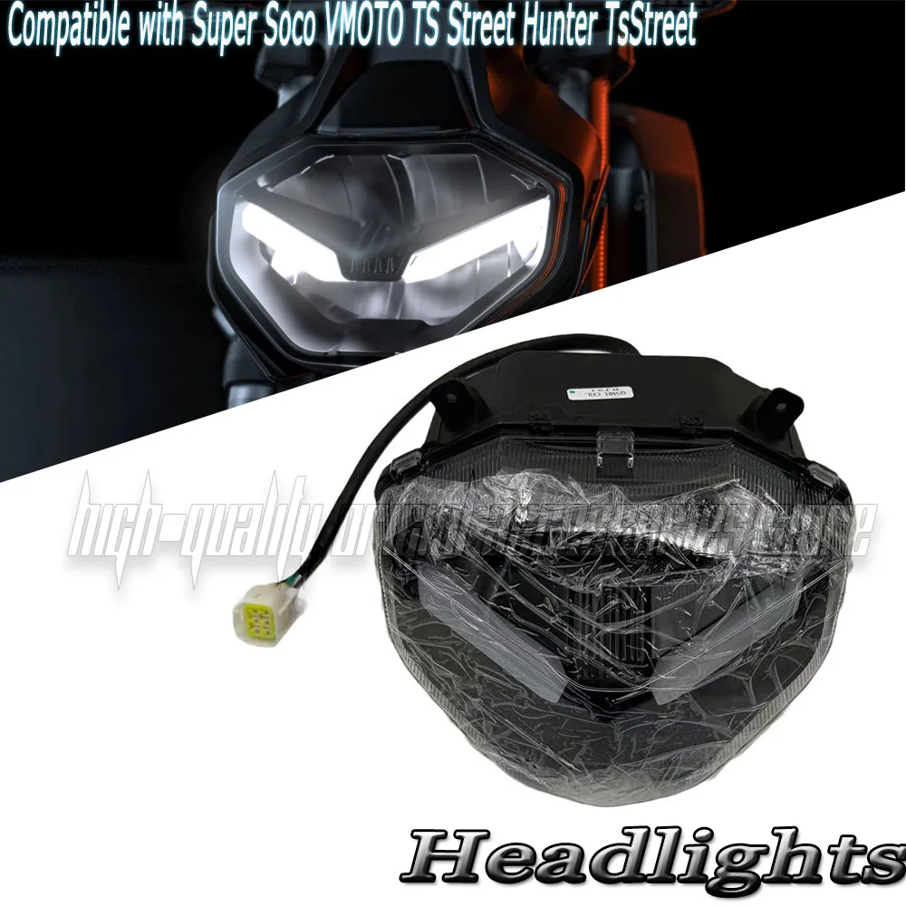

For Super Soco VMOTO TS Street Hunter TsStreet Headlights headlight housings protective covers rear turn signals