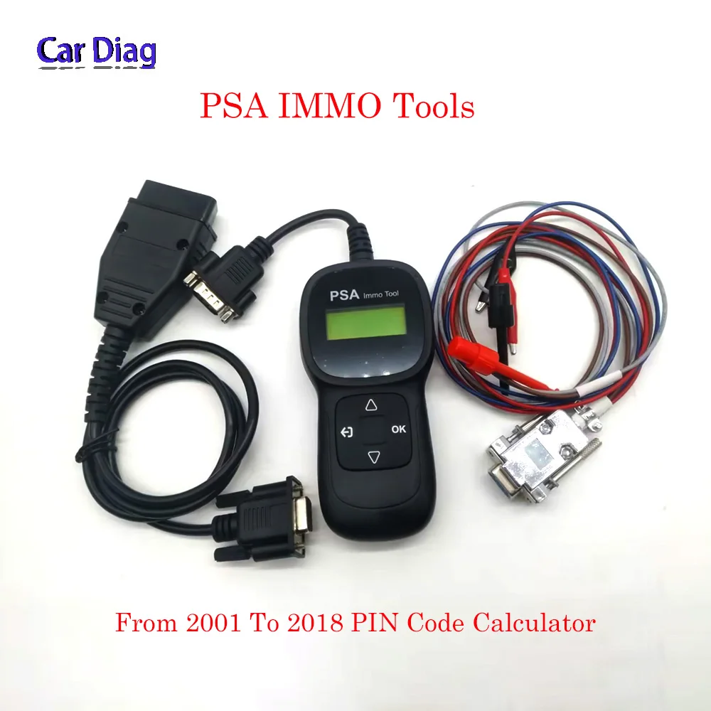 

2024 OBDII PSA IMMO Tools For Mark Key Simulator Support From 2001 To 2018 PIN Code Calculator And Merchine