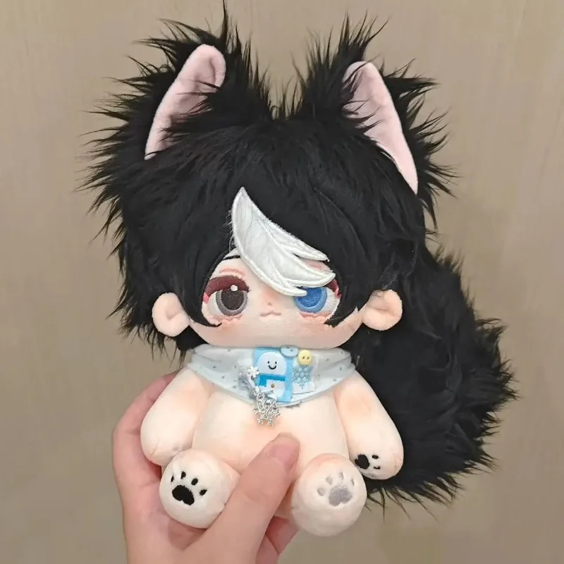 20 cm Anime Game Identity V Seer Kawaii Cosplay Katoenen Pop Lichaam Eli Clark Cartoon Dress Up Zachte Knuffels Speelgoed figuren Fans Geschenken