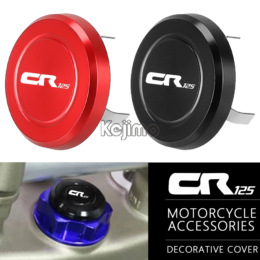 

Motorcycle Accessories Aluminum HandleBar Stem Shaft Decorative cover Steering Stem Nut Cap For HUSQVARNA CR125 CR300 CR 125 300