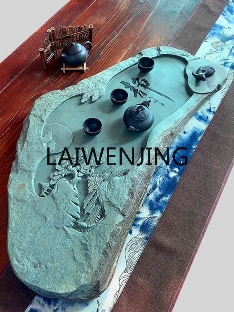 RWJ Plate Light Luxury Modern End Inkstone Drainage Tea Table Easium Tea Table
