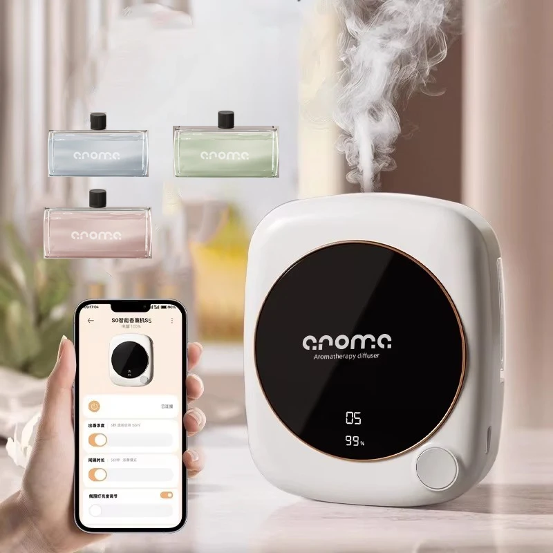 New Automatic aroma diffuser for indoor long-lasting household toilet deodorization has been integrated into Mijia Home APP