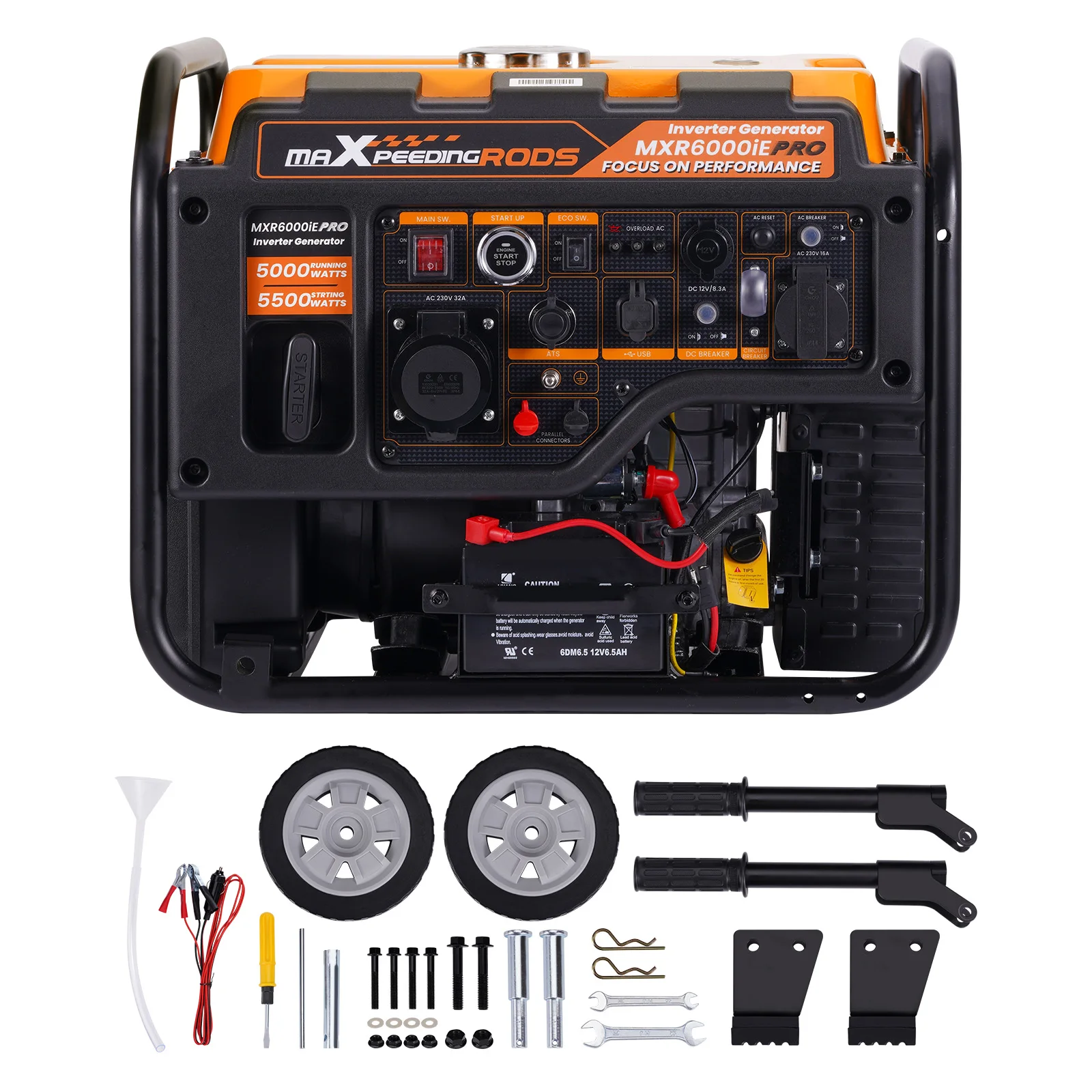 

MaXpeedingrods 5.5KW Portable Power 4-stroke Generators Inverter With Stocks In Germany