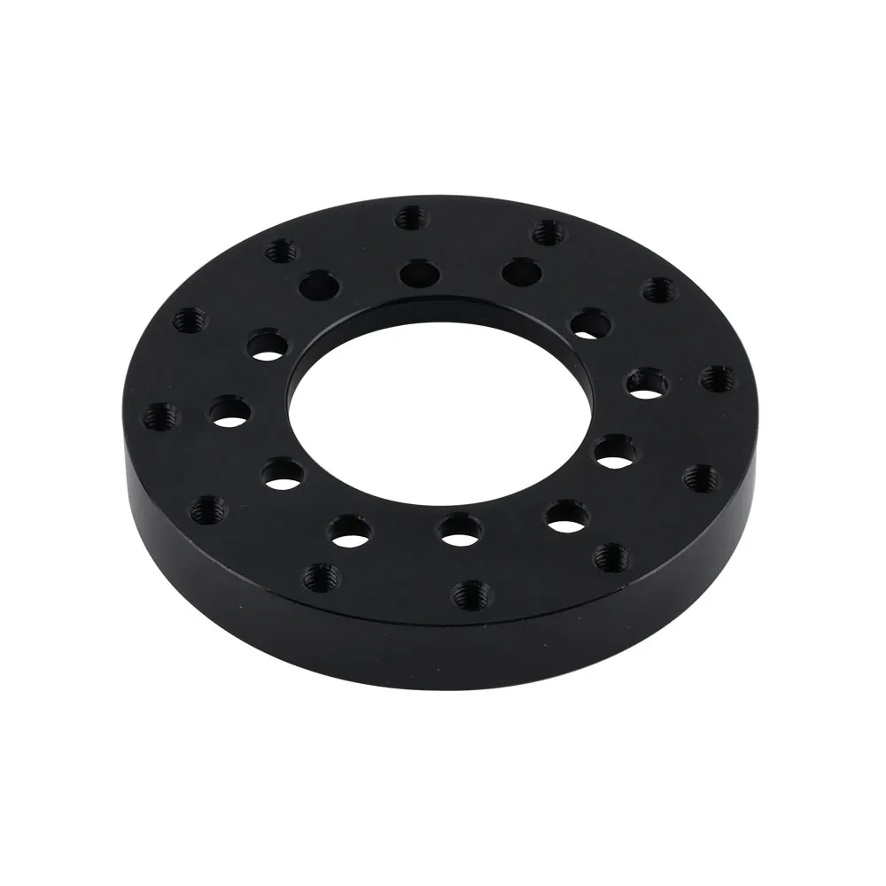 Black 70mm Steering Wheel Adapter Plate For Logitech G25 G27 G29 G920 For Sparco