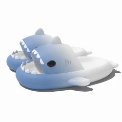 Smile Pop Cute Shark Sandals Summer For Children Lovely Soft Women pantofole sandali piatti antiscivolo comode scarpe da spiaggia per ragazza