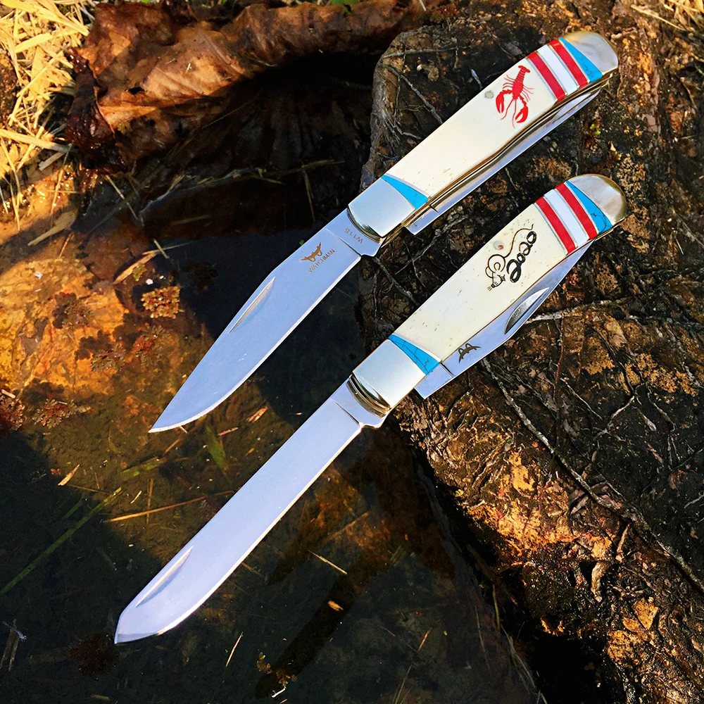 W115LX Slip Joint Folding Knives Pocket Modern Traditional Classic Knife Camping tactical Survival Knife Tool