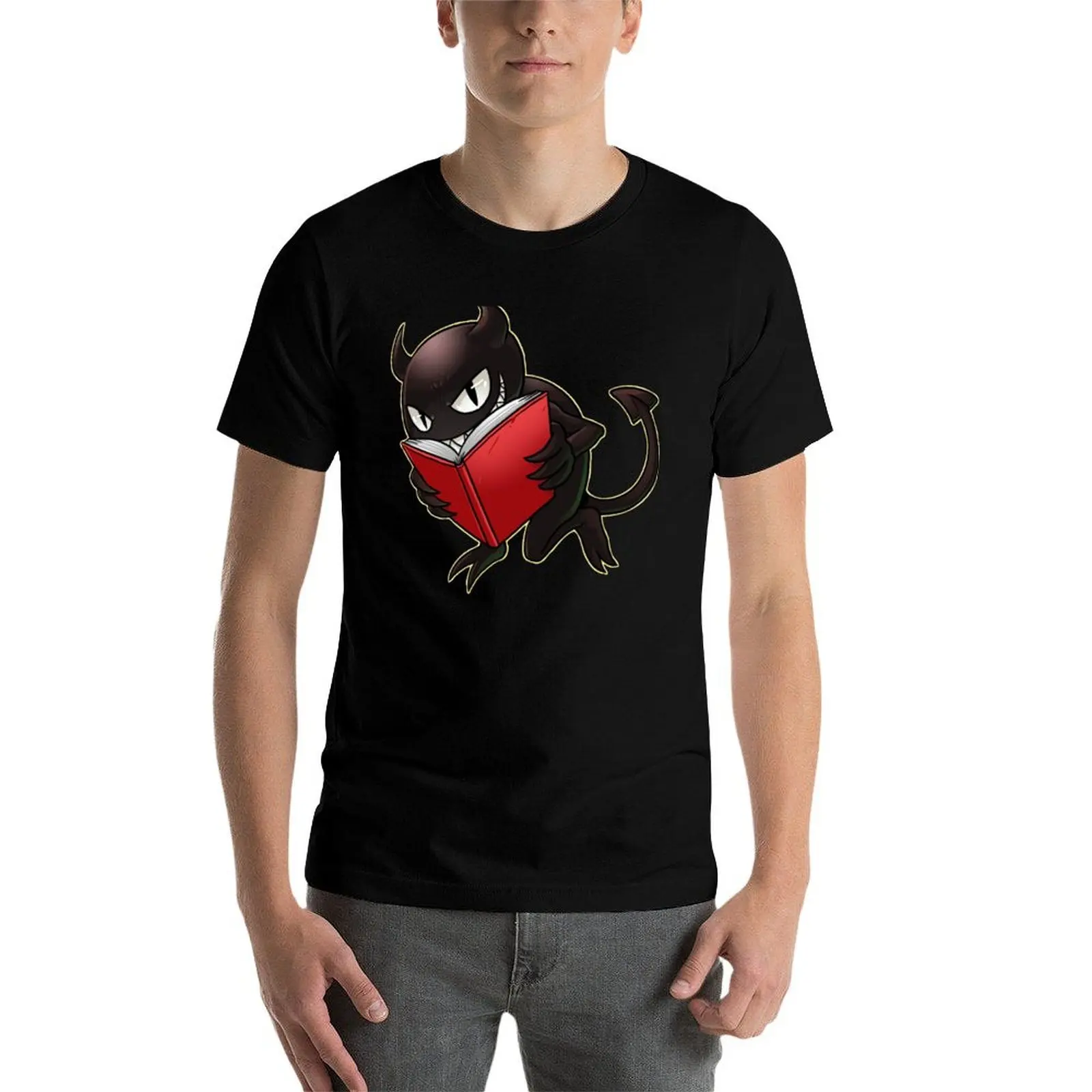 

The Fact Fiend (Without Background) - By Tenshiart T-Shirt printed t shirts for man t shirt personalised T-Shirt
