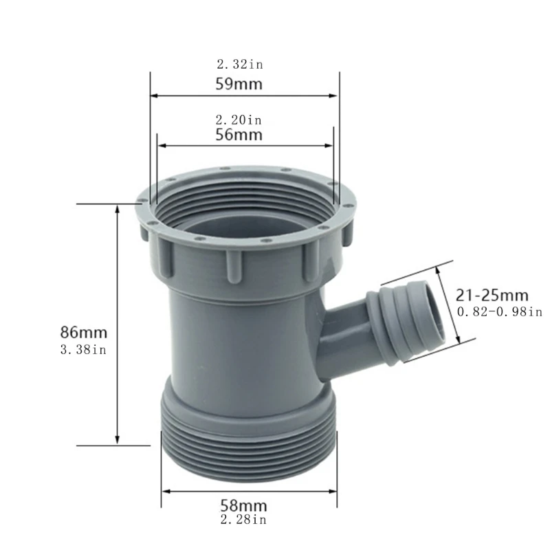 Nâng cấp phụ kiện thoát nước bồn rửa chén kết nối Y để dòng nước nhà bếp hiệu quả