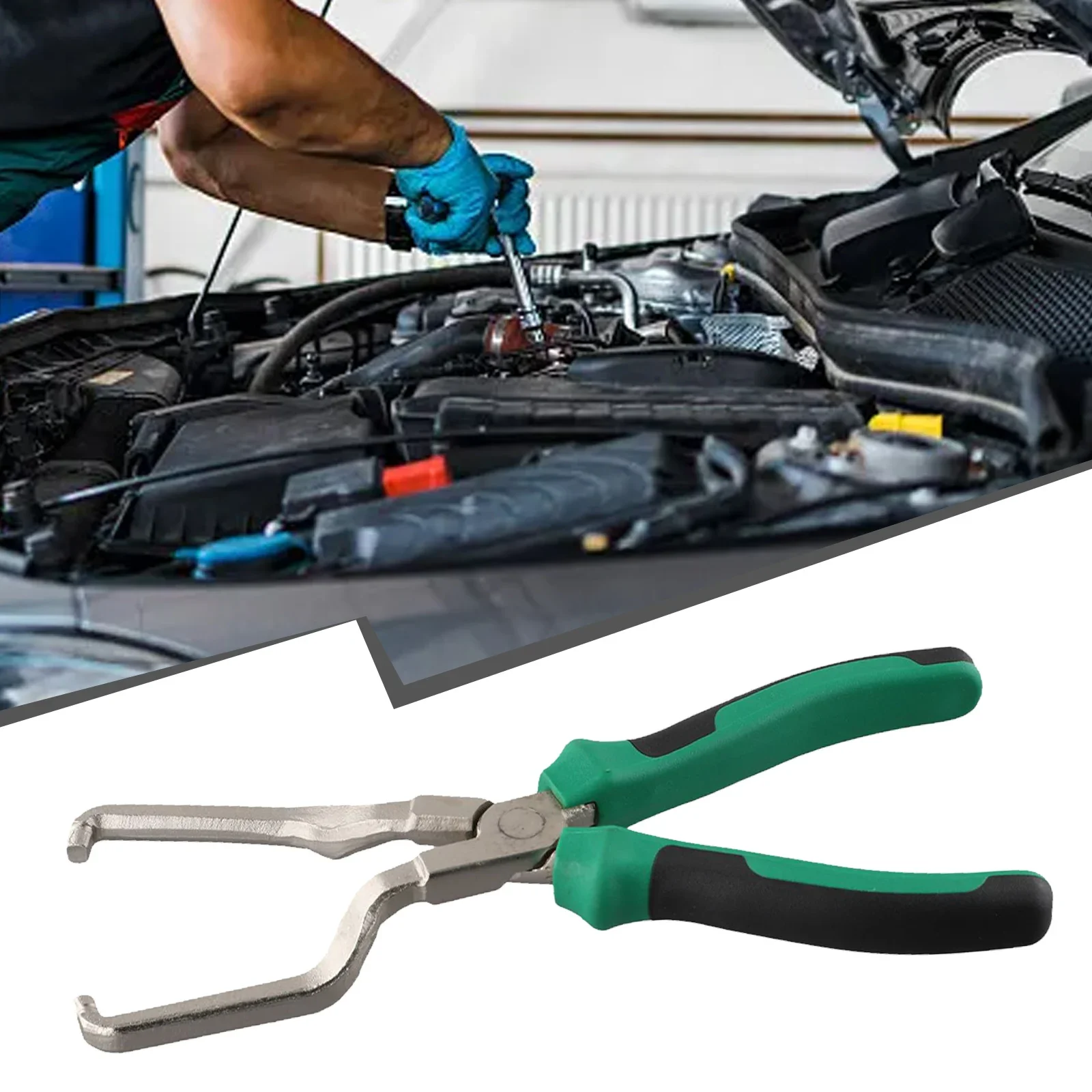 

Ремонт автомобилей Ремонт автомобилей Инструмент для удаления топливопровода Автомобильный инструмент для топливопровода Гированадиевая сталь Удлиненный дизайн