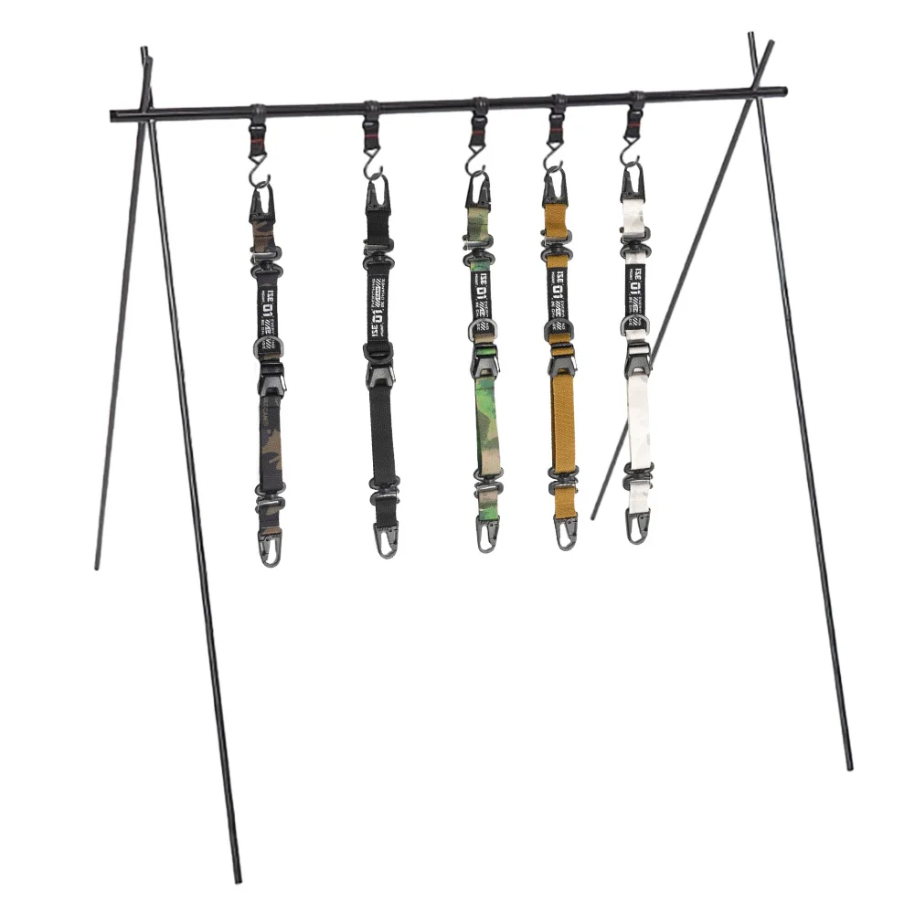 

Многофункциональный ремень для кемпинга на открытом воздухе, регулируемый ремень для сумки для хранения, многофункциональный подвесной ремень для кемпинга, пешего туризма